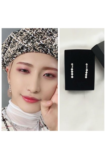 Kpop Ateez Seonghwa Earrings