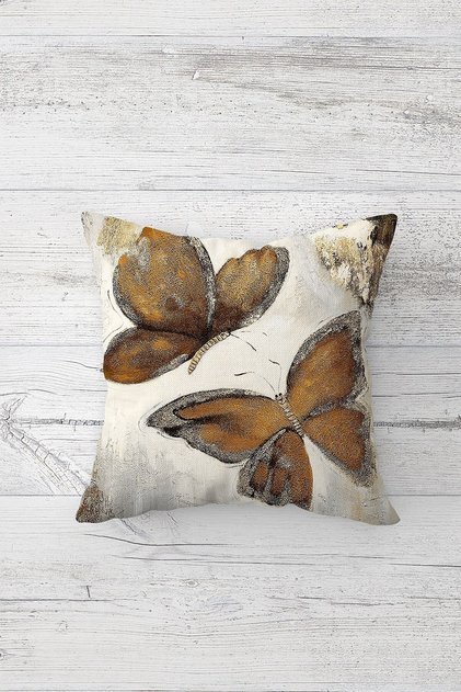 One Side Printed Hidden Zipper Washable Stain Resistant Decorative Throw Pillow Cover Pillow Case