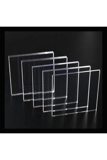 Şeffaf Pleksi Levha 4,8mm~5mm Pleksiglass 80cmx100cm