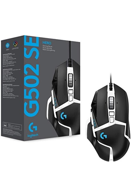 Logitech G502 Hero SE Kablolu Gaming Mouse High Performance RGB