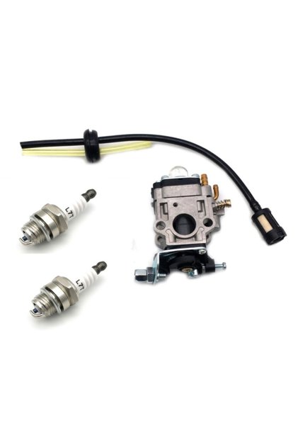 Motorlu Tırpan Tl52 Karbüratör Buji Benzin Filtre Set Tırpan Karburatör Buji Benzin Filtre Hort