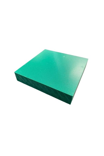 Deri Hobi Kesim Ve Zımba Takozu 10x10x2 Cm Sert Plastik Deri El Aleti