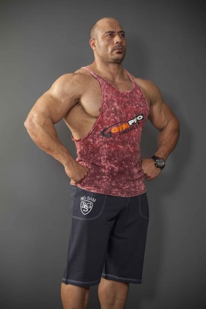 Tricou de antrenament multicolor, roșu claret 2243