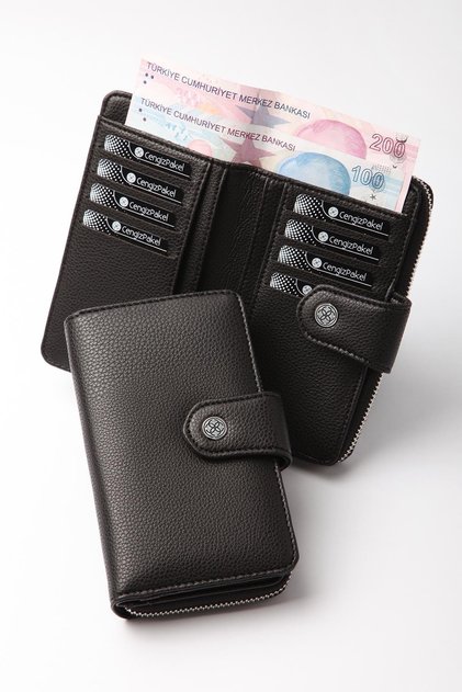 Black Women's Wallet 65C23P1Mt