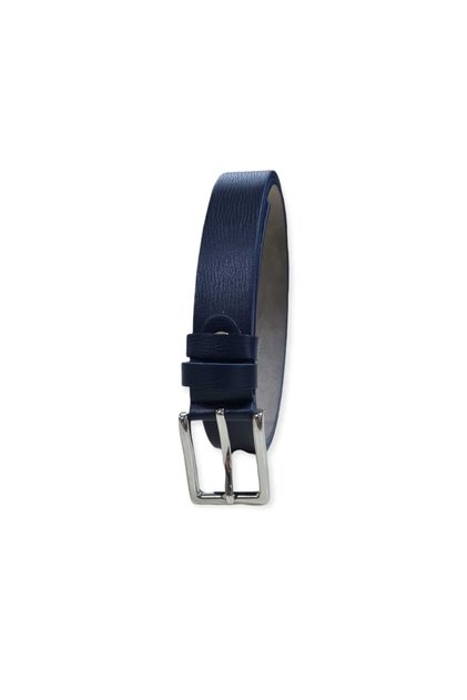 Navy Blue 3 cm Flat Women's Belt
