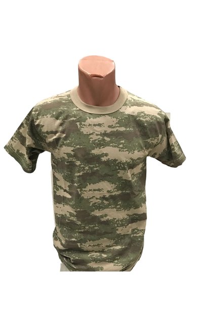 Kamuflaj Desenli T-shirt