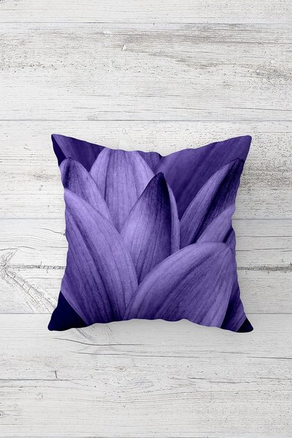 One Side Printed Hidden Zipper Washable Stain Resistant Decorative Throw Pillow Cover Pillow Case