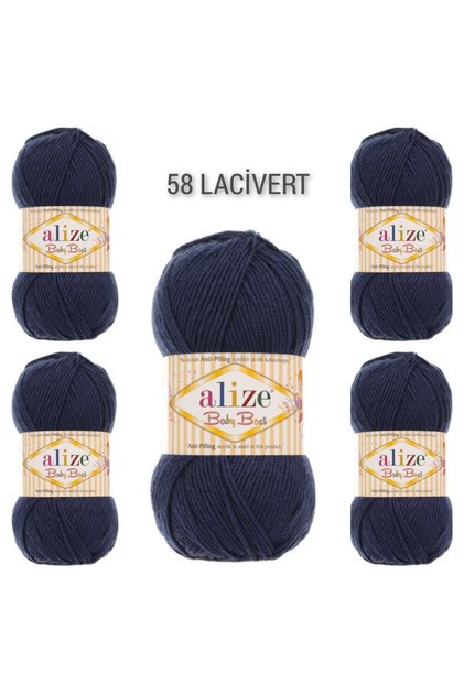 Ayzen Home Baby Best 5 Lı Paket Renk: 58 Lacivert
