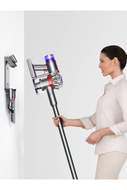 Dyson V8 Absolute Dikey Şarjlı Süpürge Kablosuz Gümüş/Nikel Fiyatı