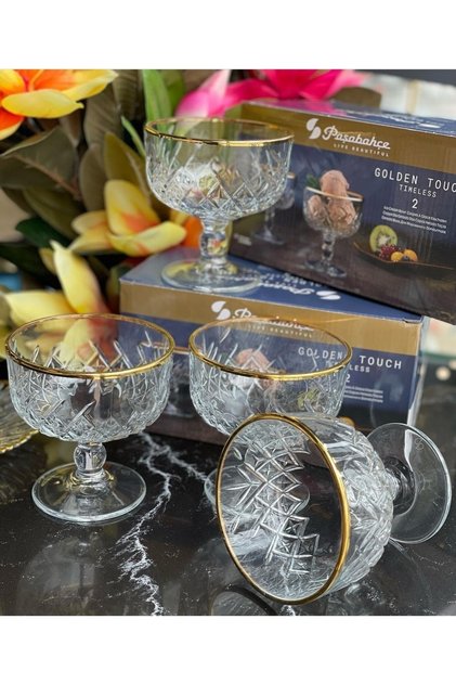 Timeless Golden Touch Yaldızlı 6'lı Dondurmalık