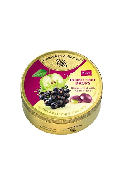 Cavendish & Harvey Siyah Frenk Üzümü Ve Elma Aromalı Şeker 175 gr