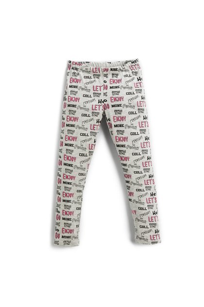 Printed Leggings Elastic Waist