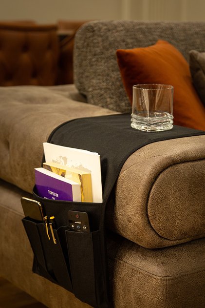 Remote Magazine Newspaper Organizer Seat Edge Cover