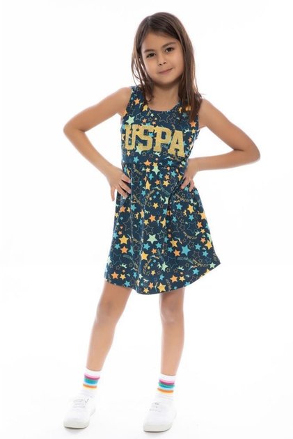 Melange Snow Girl's Nightgown