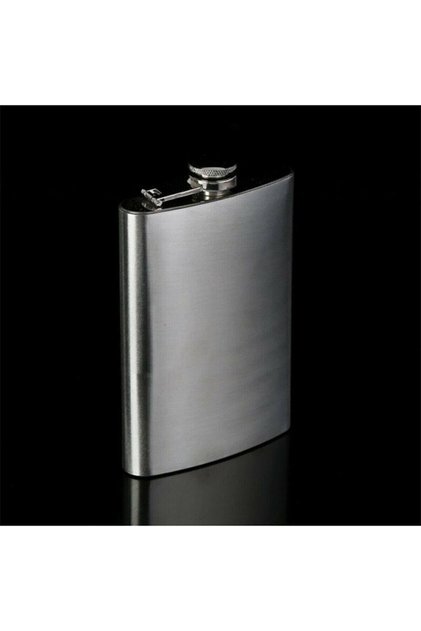 6 Oz Stainless Steel Pocket Flask