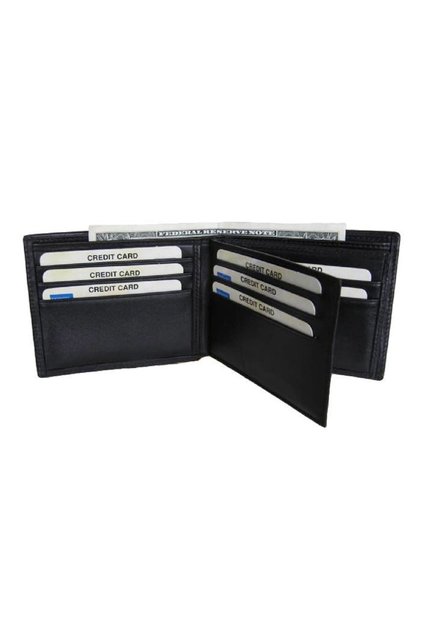 Original Leather Men's Wallet 254-1 Black