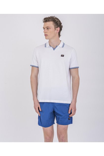 Men's Knitted Poloshirt C.wCotton