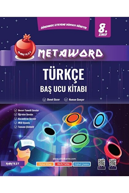 Nartest Yayınevi 8. Sınıf Metaword Türkçe - Fiyatı, Yorumları