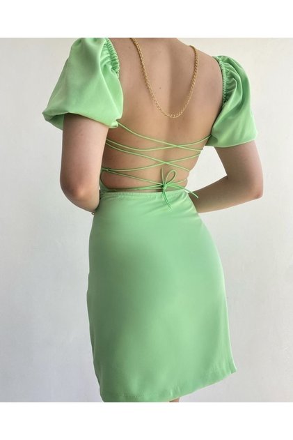 Backless Mini Dress