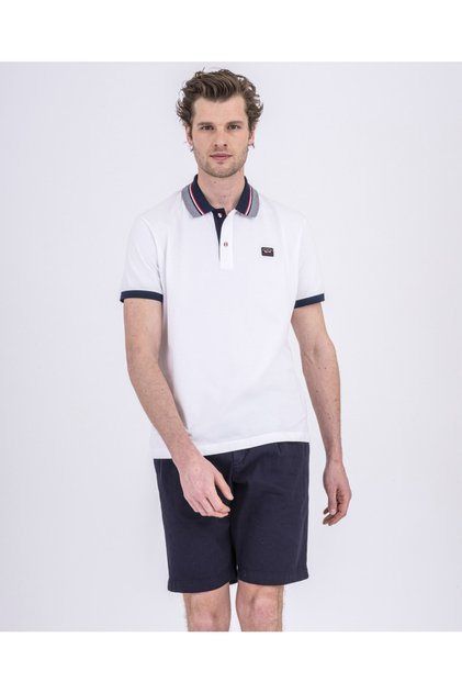 Men's Knitted Poloshirt C.wCotton