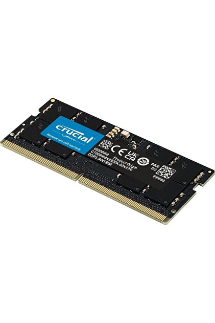 Crucial 16gb Kit (2x8gb) Ddr5 4800 Sodımm Cl40 (16gbit