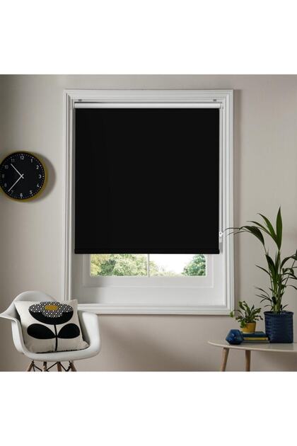 Rüyaper Siyah Blackout Karartma Stor Perde