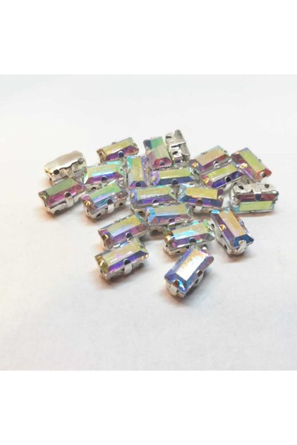 5x10 Case Planted Baguette Glass Stone Janjan (50 Pieces)