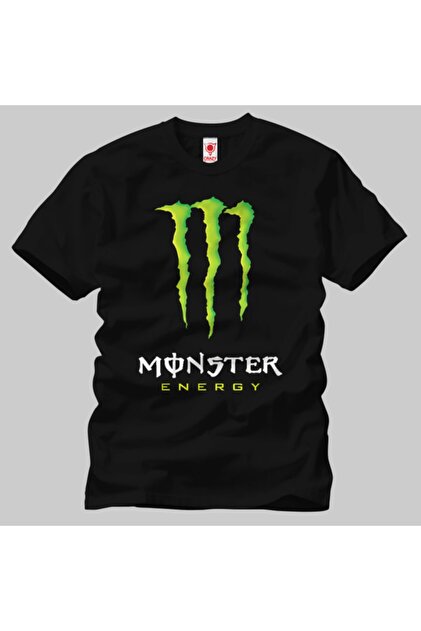 Crazy Monster Energy Drink Logo Erkek Tişört - Fiyatı, Yorumları