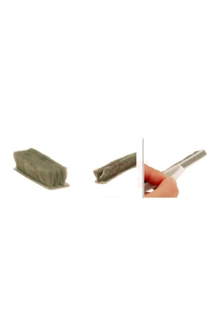 10 M. Self-Adhesive Glass Balcony-sliding Door Bristle Wick Base 6.7 Load12mm