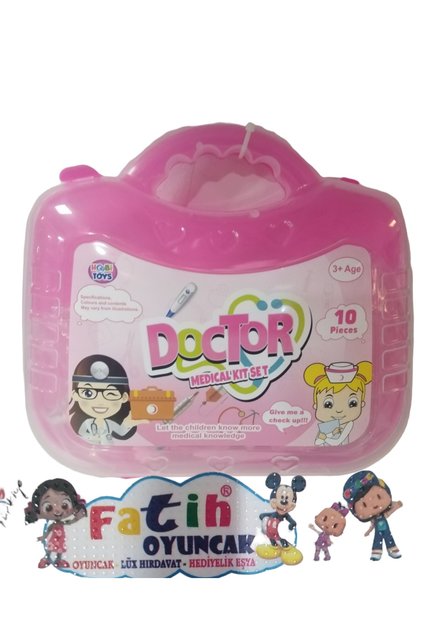 Kız Çocuk Çantalı Doktor Set Hb-15930 Fatih25