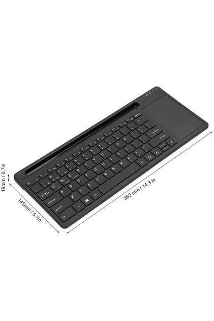 Bk362 Ios Ve Anroid Uyumlu Touchpadli Bluetooth Klavye