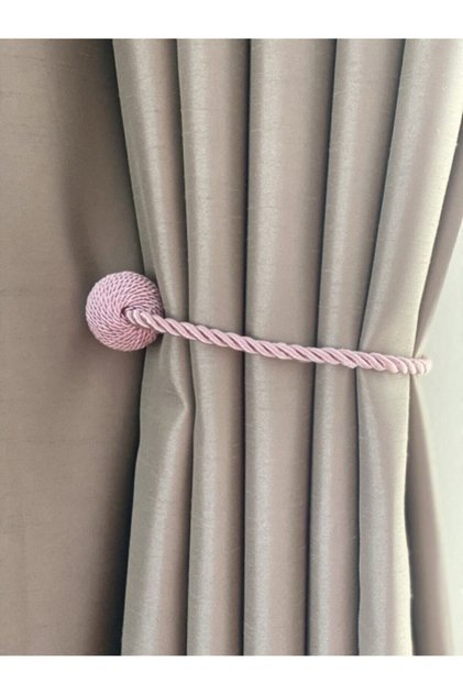 Magnetic Curtain Roller Pink