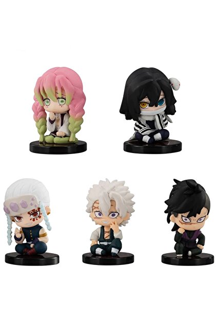 BANDAI Q Posket Kimetsu No Yaiba Anıme Manga Figür 4 - 5 Cm