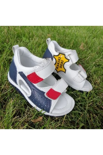 Children Leather Full Orthopedic Sandals