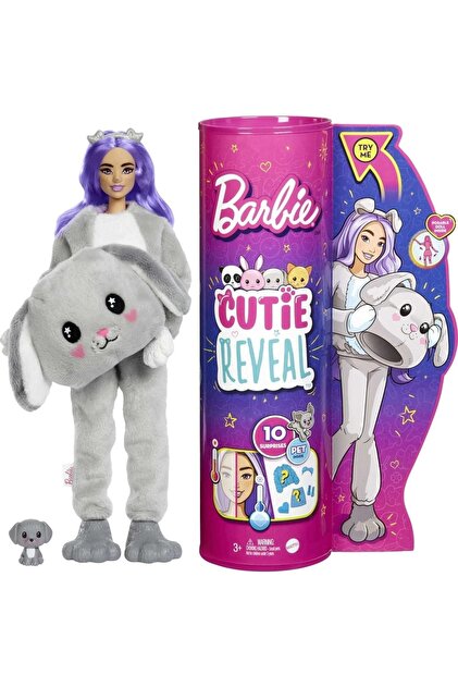 Barbie Cutie Reveal Tatlı Köpekçik Pelüş Kostümlü Bebek Ve Evcil