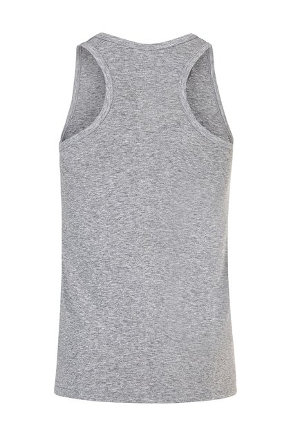 Men's Rib Gray Melange Rambo Athlete Shn10042