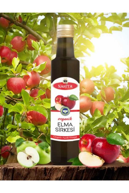 Organik Elma Sirkesi 500 Ml
