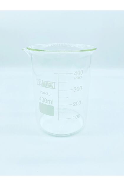 400ml Cam Beher Dereceli Borosilikat 1 Adet