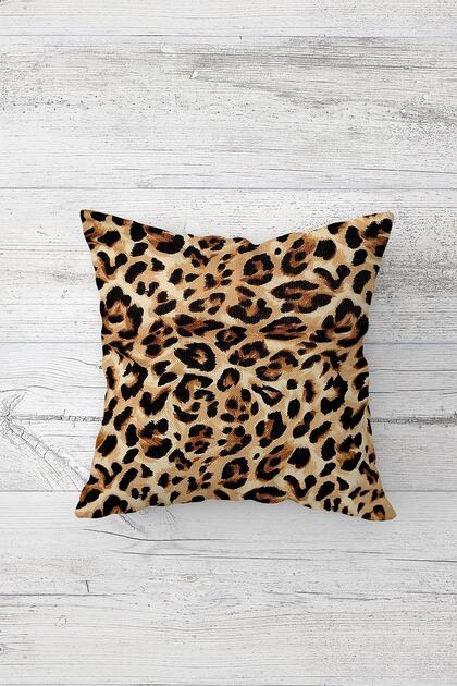 One Side Printed Hidden Zipper Decorative Pillowcase Throw Pillow Case Seat Pillowcase