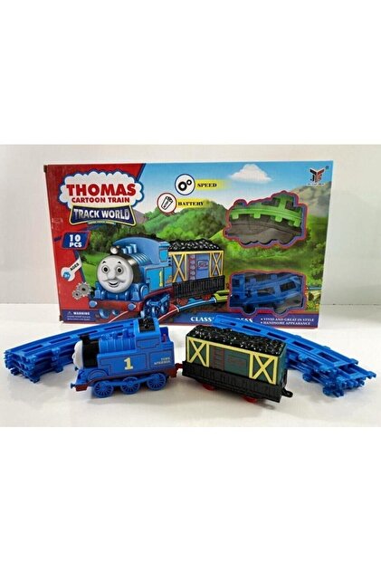 Kardelen Thomas Pilli Tren Seti 10 Parça - Tomas Raylı Tren