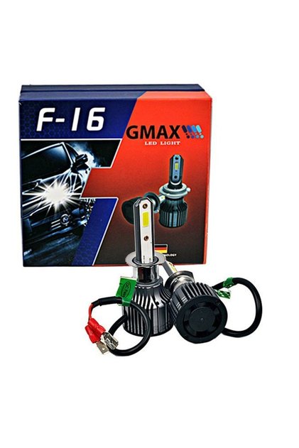Zenginauto F16 Seri Mini Slim H3 Led Xenon Beyaz 12-24v 55w 8000 Lümen
