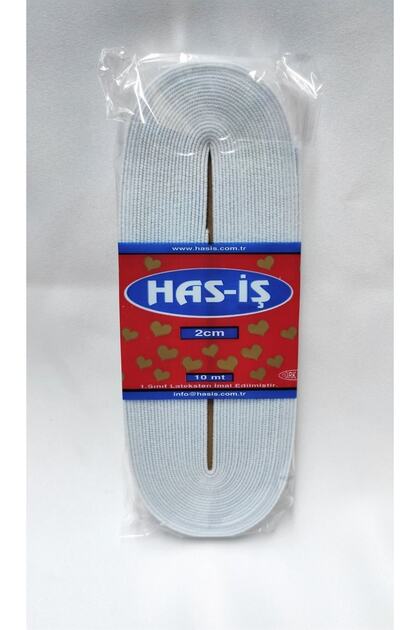 Has-Work White 2 cm Flat Tire 10 Meters Waist Leg Leg Tire