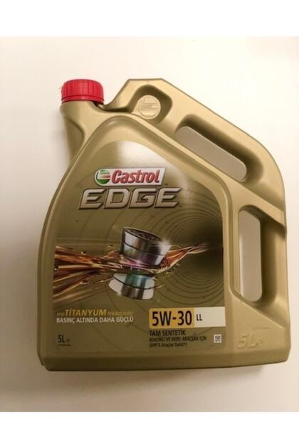 Castrol Edge 5w 30 Ll Motor Yağı 5lt. Tam Sentetik (üretim 2022