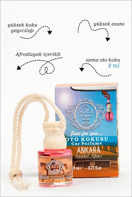 Sandal Oto Kokusu -asma Oto Koku 8ml