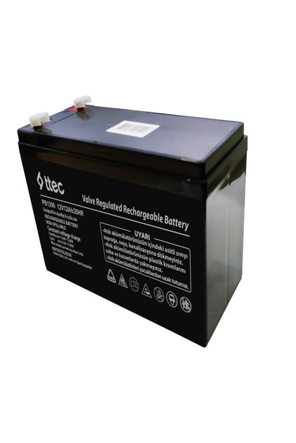 12v 12ah Base Bakımsız Kuru Akü