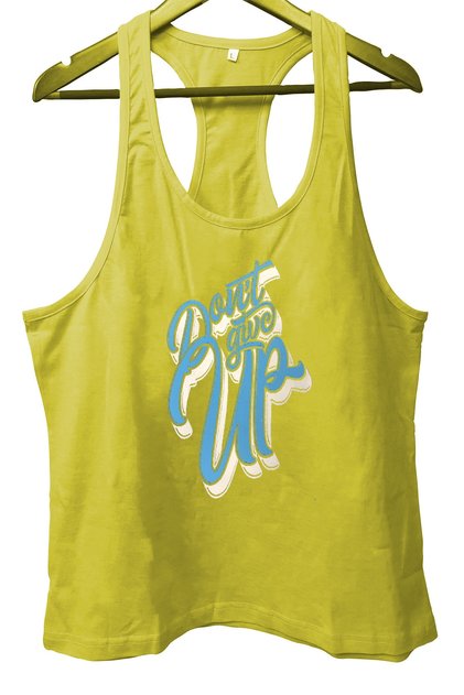 Dontgiveup Fitness Gym Tank Top Athlete Tank Top