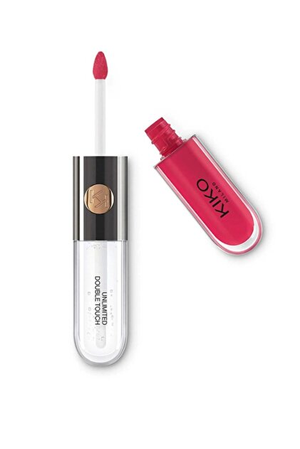 KIKO Parlak Likit Ruj - Unlimited Double Touch 103 Natural Rose 6