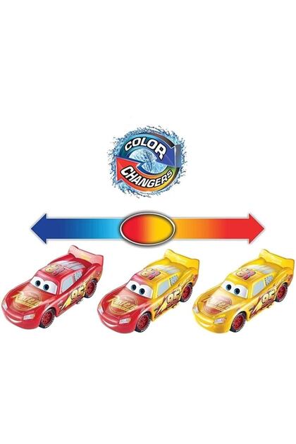 Cars Disney Pixar Şimşek Mcqueen Color Changers - Ortam Isısına