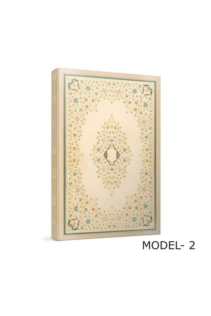 Antique 17X24 112 Sheets Hard Cover Thread Stitched Bound Notebook Plain - Model: 2