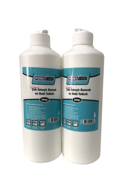 Point Şeffaf Çok Amaçlı Boncuk Ve Hobi Tutkalı, 1 Kg. Kasnak Keçe Hobi Yapıştırıcı Pva Tutkal